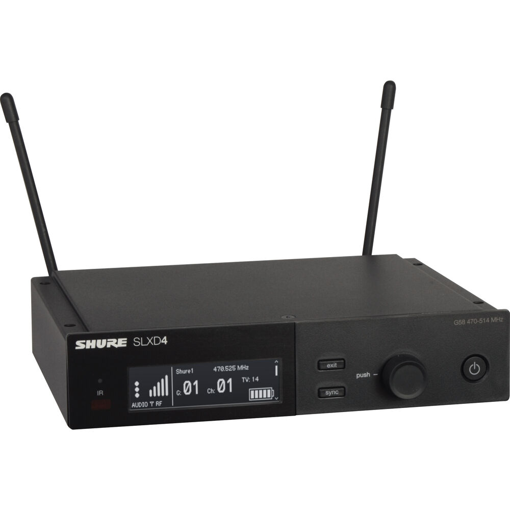 Shure SLXD14/153T-H55 Combo System - Image 3
