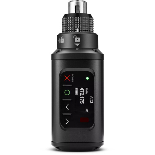 Shure AD3-X55 Axient Digital Wireless Plug on Microphone Transmitter - Image 2