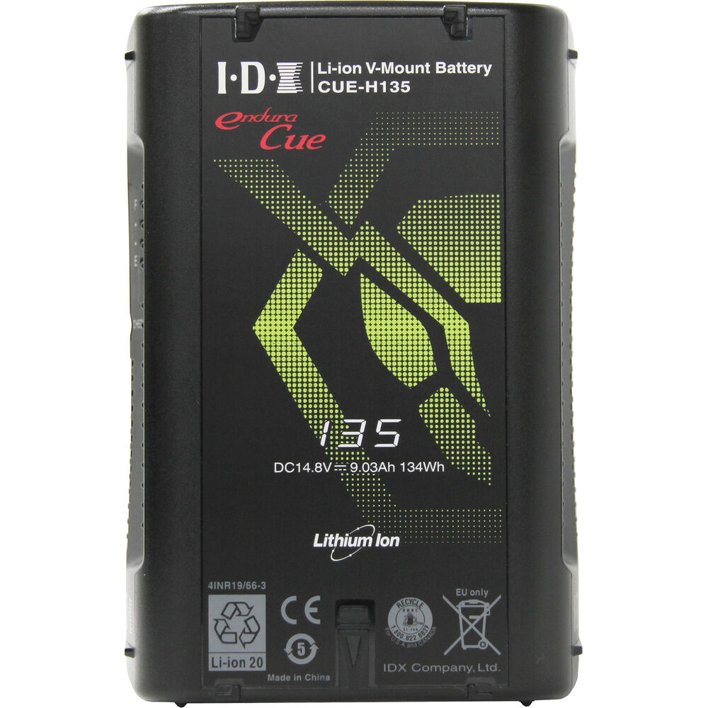 IDX CUE-H135 LI-Ion V-Mount Battery