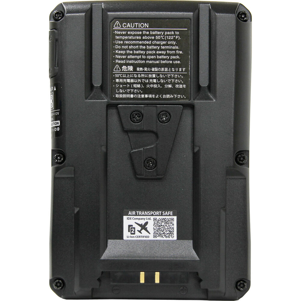 IDX CUE-H135 LI-Ion V-Mount Battery - Image 2
