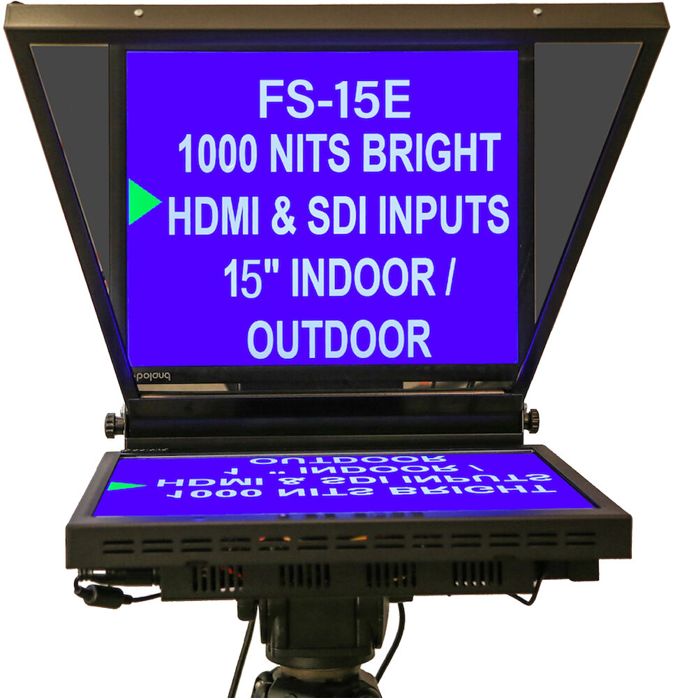 Mirror Image FS-15E 15" Free Standing Teleprompter