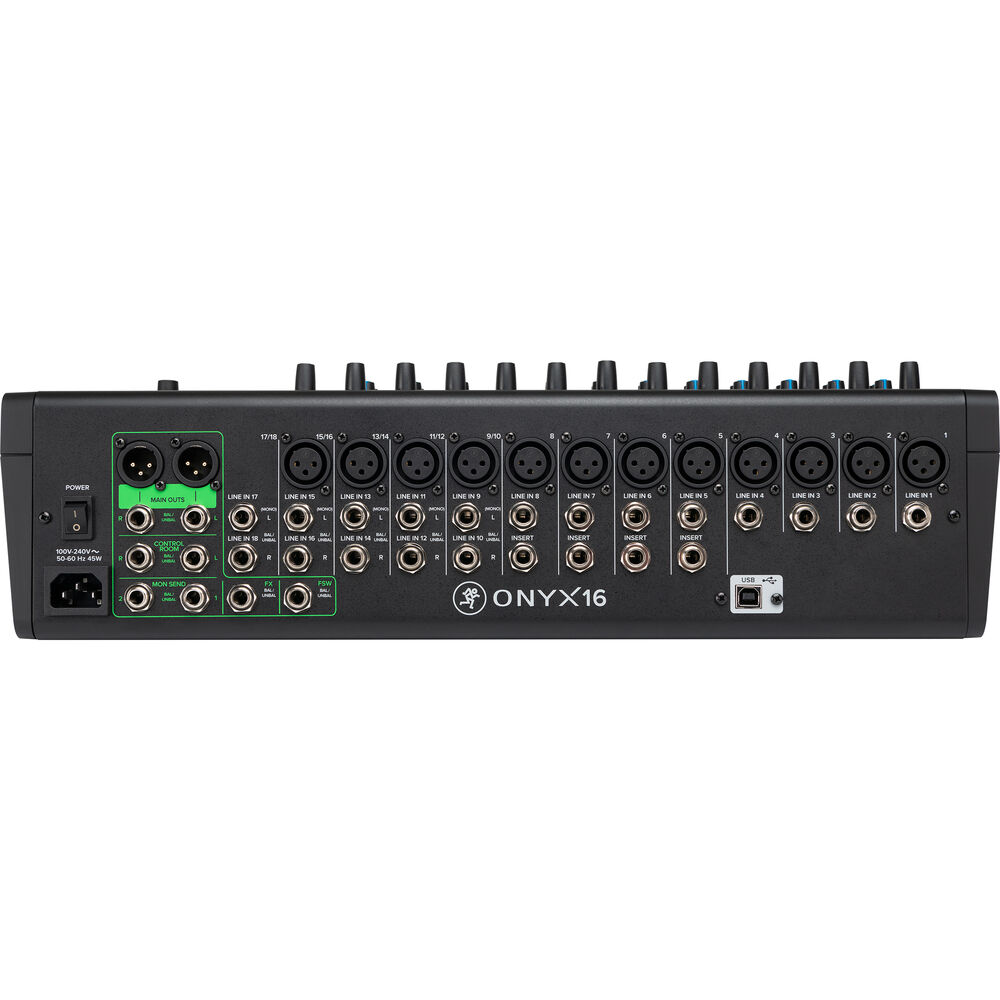 Mackie ONYX16 16-Channel Premium Analog Mixer with Multi-Track USB - Image 3