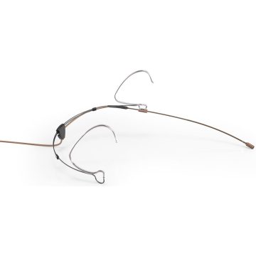 DPA 6066-OC-R-C10 6066 Core Omni Headset Mic, Brown, TA4F Mini-XLR