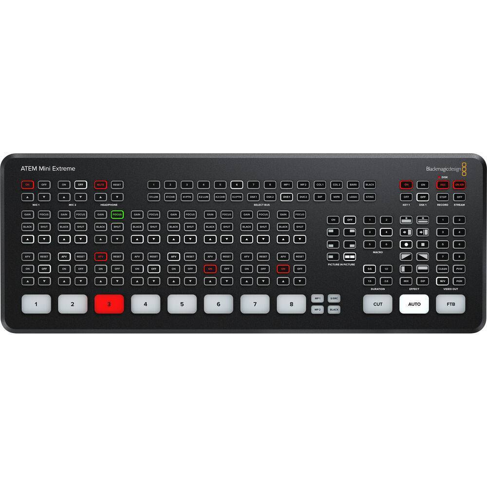 Blackmagic Design Bmd-Swatemminicext ATEM Mini Extreme 8 Channels HDMI Live - Image 2