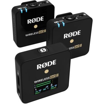 RØDE Wireless GO II Compact Wireless Microphone System That Operates in the