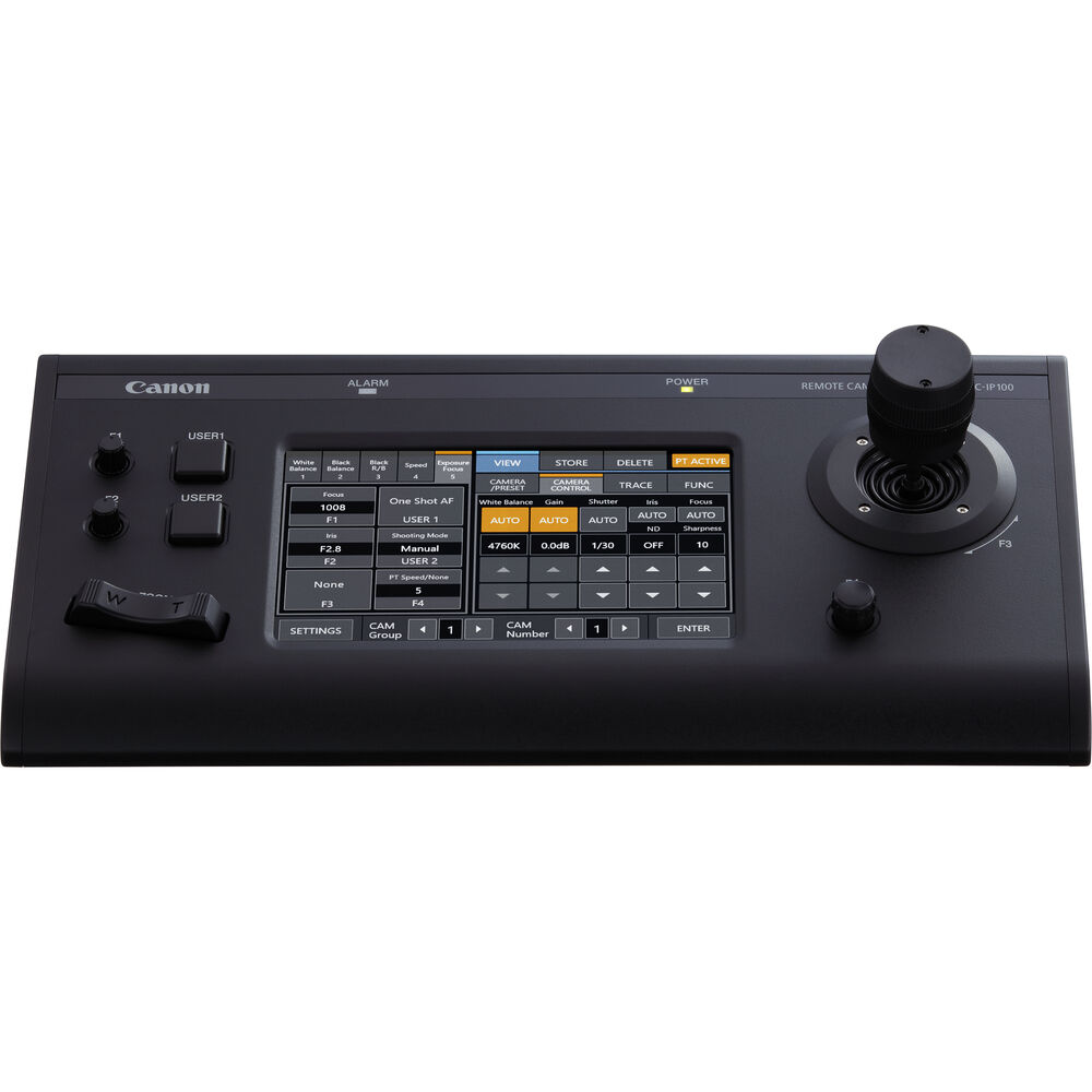 Canon RC-IP100 Item Code 5231C006 Touchscreen PTZ Joystick Controller - Image 3