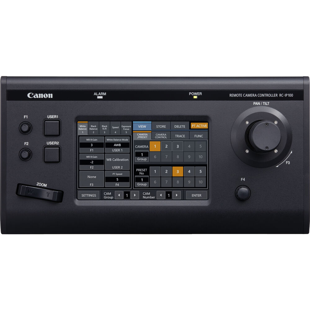Canon RC-IP100 Item Code 5231C006 Touchscreen PTZ Joystick Controller - Image 4