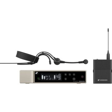 Sennheiser EW D-ME3 (R1-6) Set Digital Wireless Cardioid Lavalier Microphone