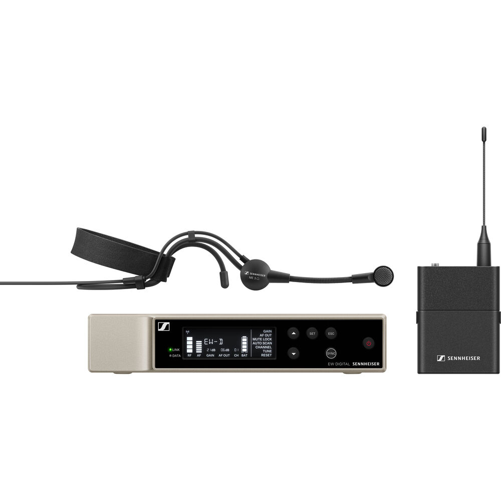 Sennheiser EW D-ME3 (R1-6) Set Digital Wireless Cardioid Lavalier Microphone