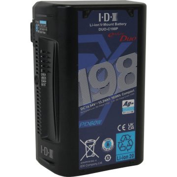 IDX DUO-C198P LI-Ion High Load V-Mount Battery