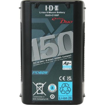 IDX DUO-C150P LI-Ion High Load V-Mount Battery