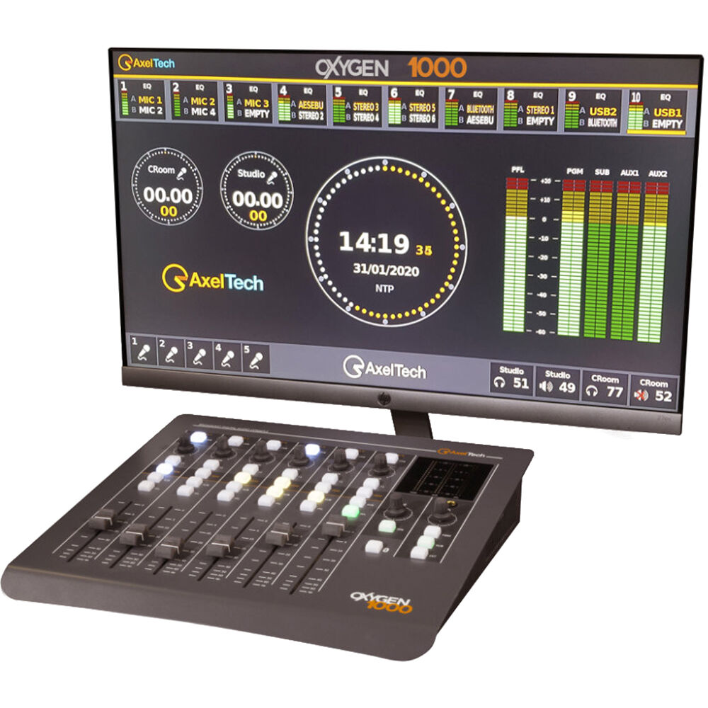 Axel OXYGEN-1000-BT-RACK-DANTE - Image 4