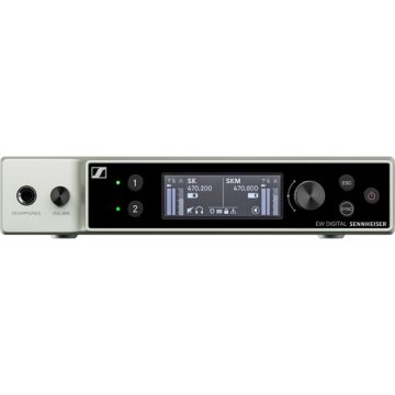 Sennheiser EW-DX-EM-2-DANTE Two-Channel Digital Rackmount Receiver