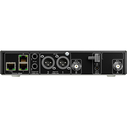 Sennheiser EW-DX-EM-2-DANTE Two-Channel Digital Rackmount Receiver - Image 2