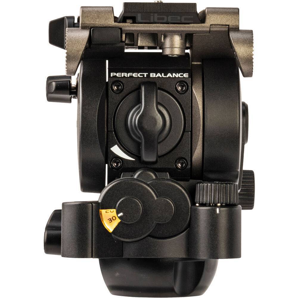 Libec 75mm Ball and Flat Base Video Head with a PH-6B, Payload 12kg - Image 2
