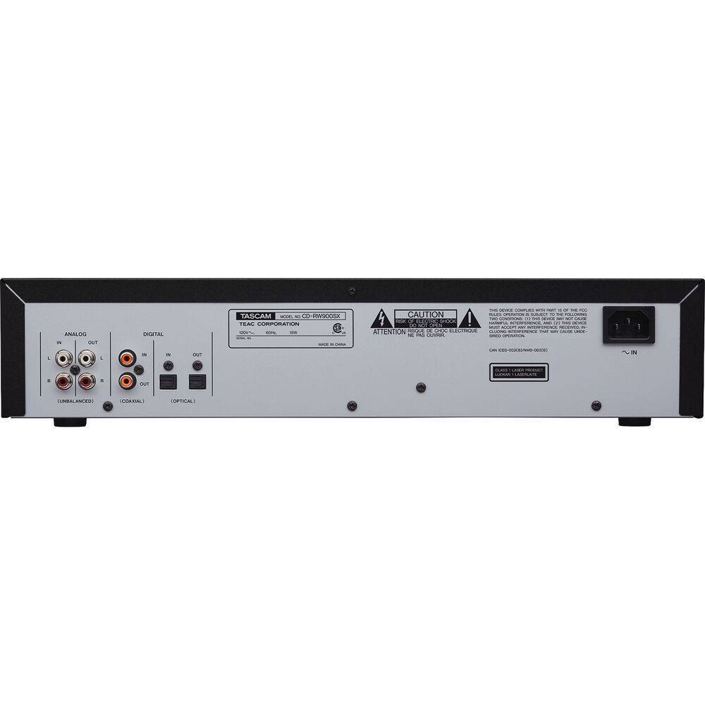 TASCAM CD-RW900SX Professional CD Recorder/Player - Image 2