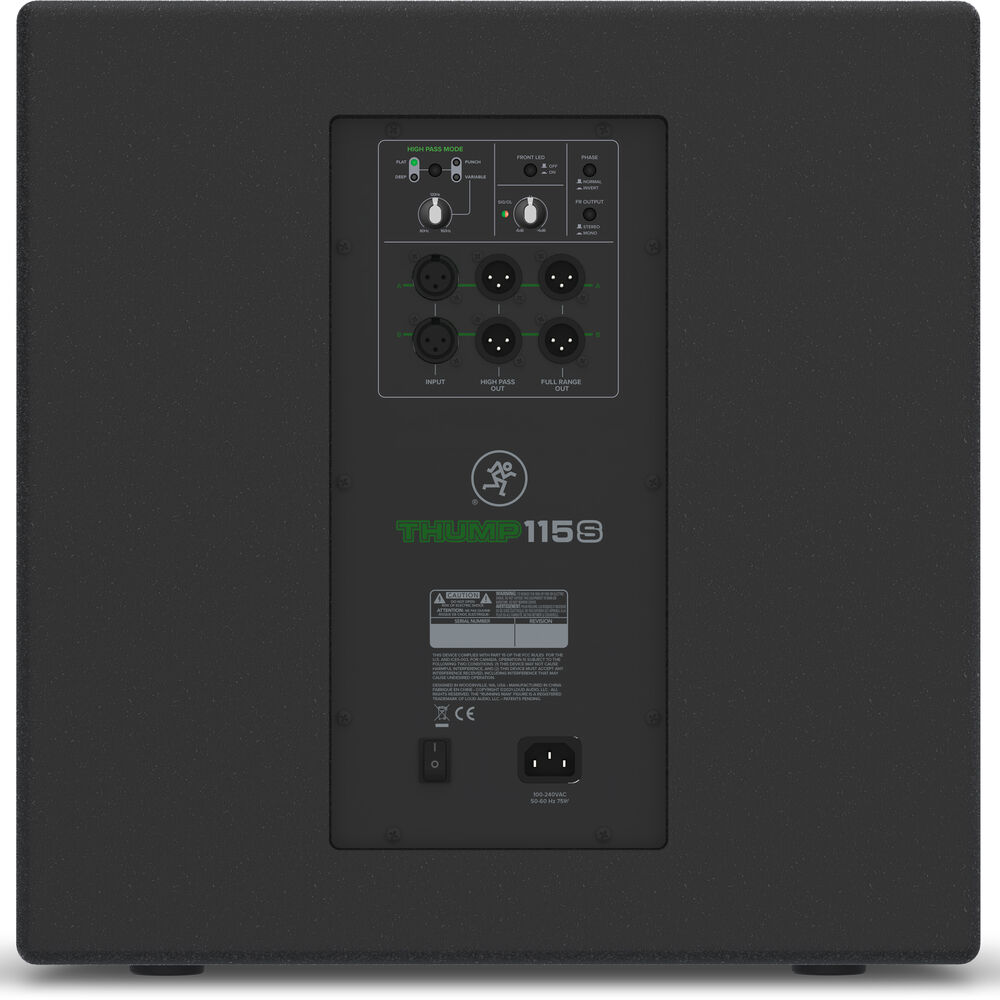 Mackie THUMP115S 15" 1400W Powered Subwoofer - Image 3