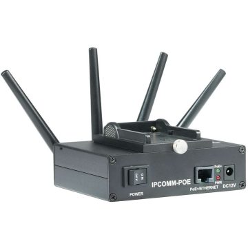 AIDA Ipcomm-POE Portable Wireless Video & Control Transmitter