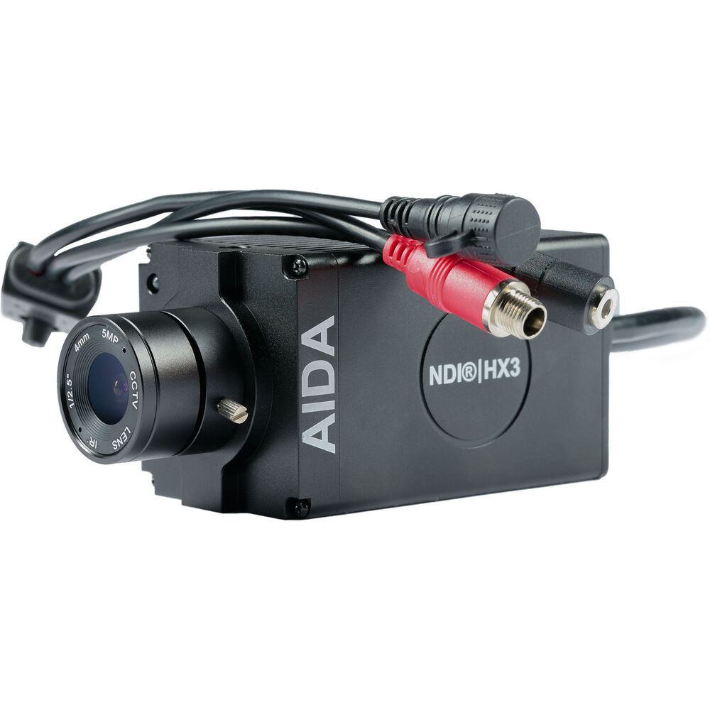 AIDA HD-NDI3-120 Fhd 120FPS NDI® – HX3/IP/SRT/HDMI POE Pov Camera - Image 4