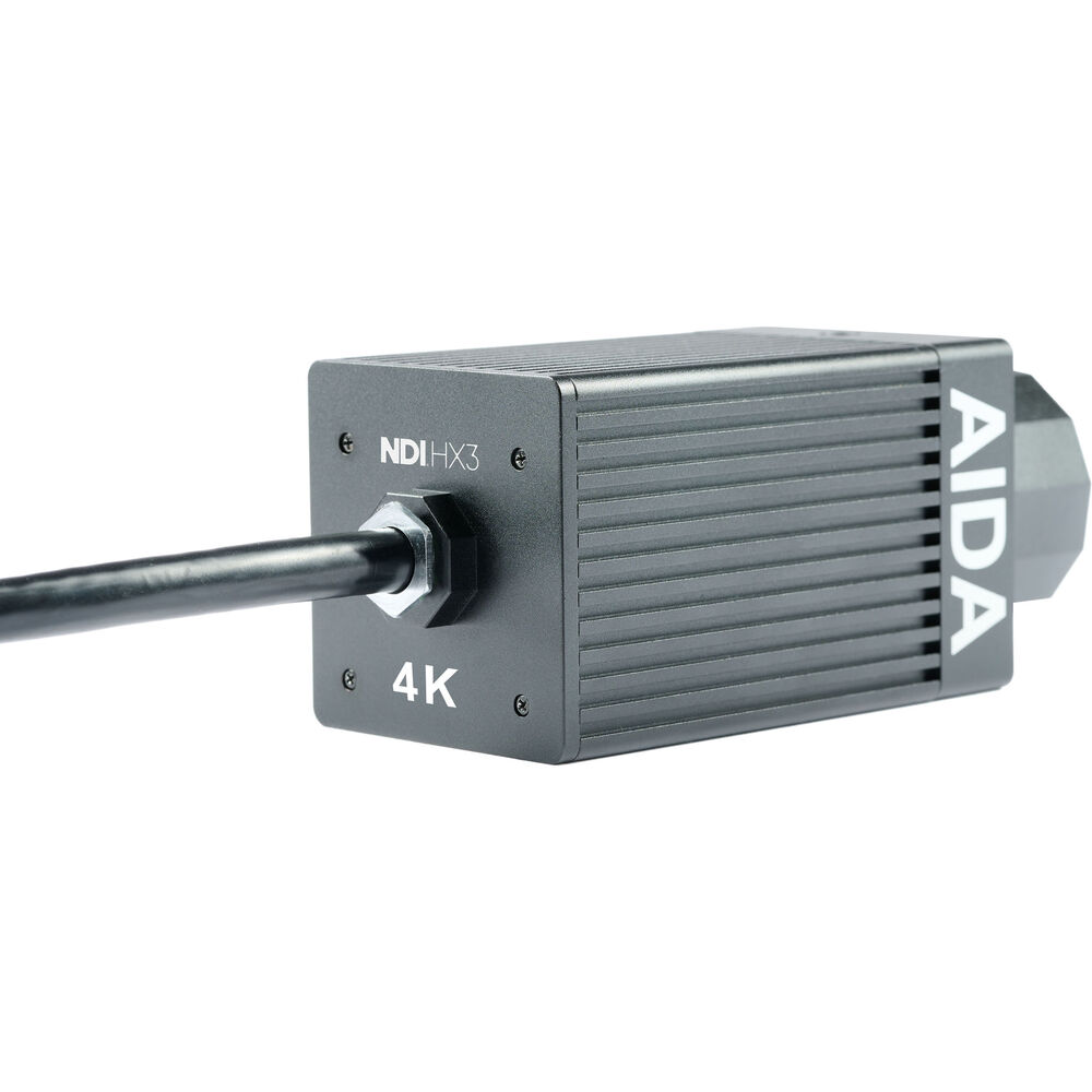 AIDA UHD-NDI3-IP67 UHD 4K/60 NDI® – HX3/IP/SRT POE Weatherproof Pov Camera - Image 2
