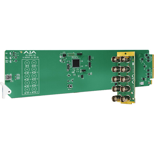 AJA OG-3GDA-1X9 3G-SDI Reclocking Da, Dashboard Support 0626TEC