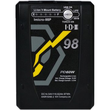 IDX DX IMICRO-98P Micro LI-Ion High Load V-Mount Battery