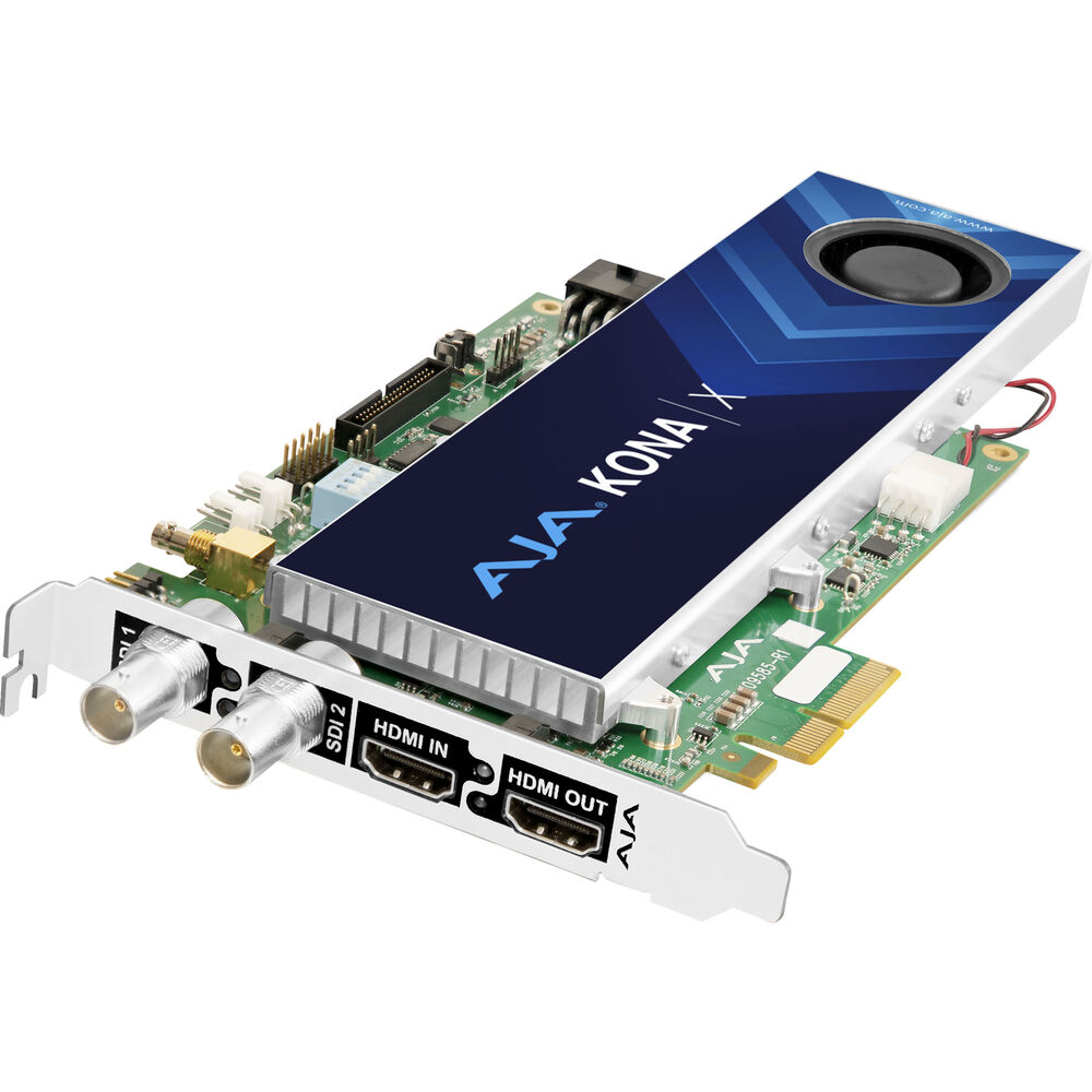 AJA KONA-X-R0 12G-SDI and HDMI 2.0 Ultra-Low Latency Pcie Card