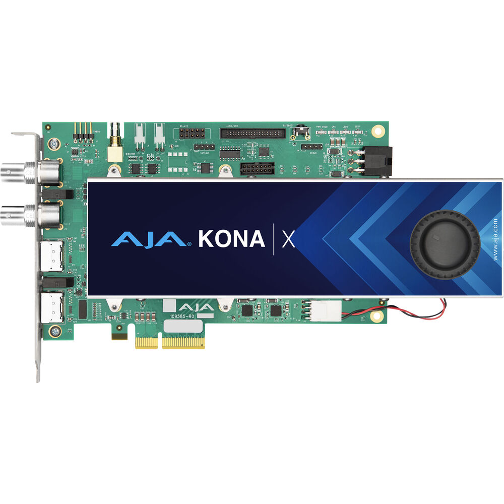 AJA KONA-X-R0 12G-SDI and HDMI 2.0 Ultra-Low Latency Pcie Card - Image 2