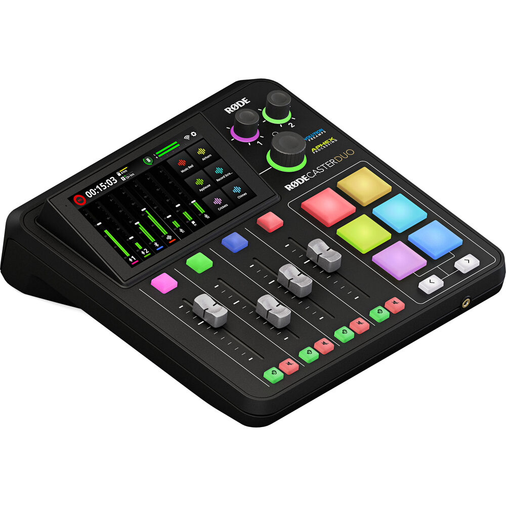 RØDE RØDECaster Duo Compact Integrated Audio Production Studio for Podcasters