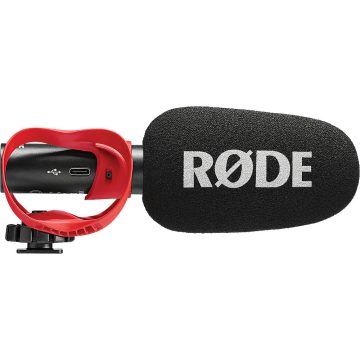 RØDE Videomic GO II Light-Weight on-Camera Microphone with USB Input