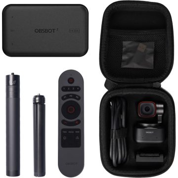 OBSBOT-C.B.2.00025 Tiny 2 Streaming Combo AI Powered PTZ 4 K Webcam Features
