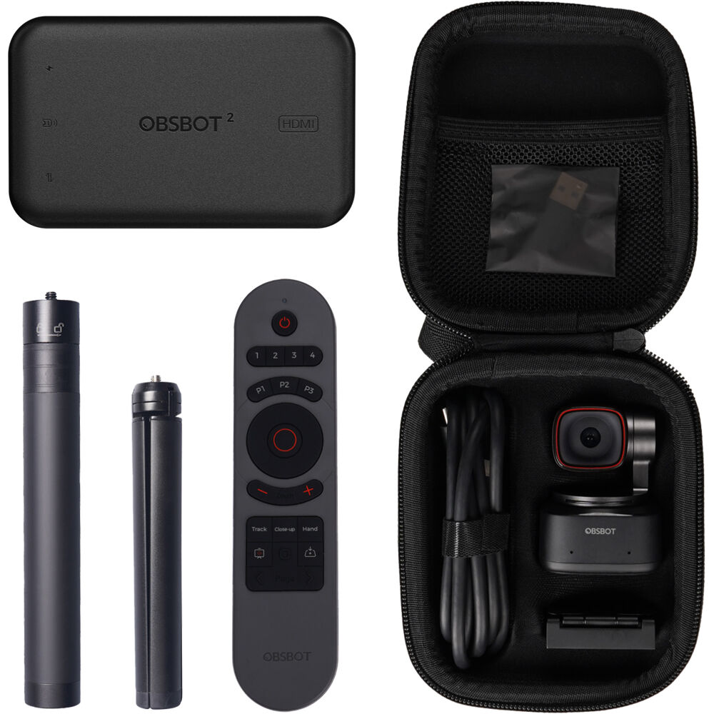 OBSBOT-C.B.2.00025 Tiny 2 Streaming Combo AI Powered PTZ 4 K Webcam Features