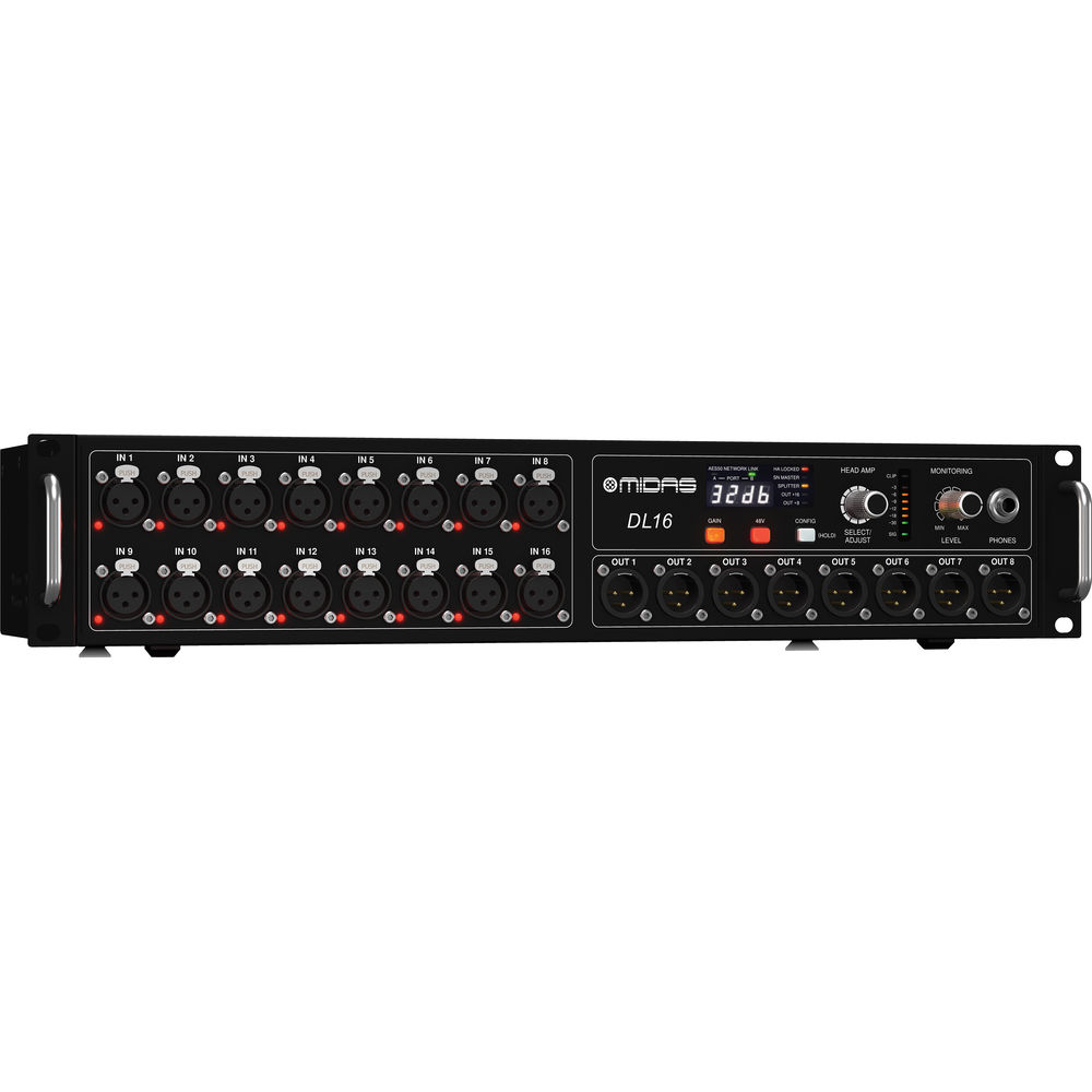 MIDAS-DL16 16-Input / 8-Output Stage Box - Image 3