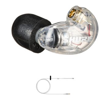 Shure SE215-CL-LEFT Sound Isolating™ Left Side Earphones SE425 Clear