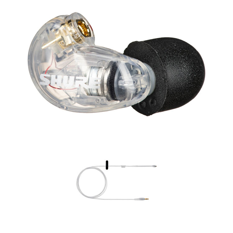 Shure SE215-CL-LEFT Sound Isolating™ Right Side Earphones SE425 Clear