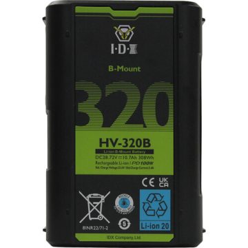 IDX HV-320B B-Mount 320 Wh Battery