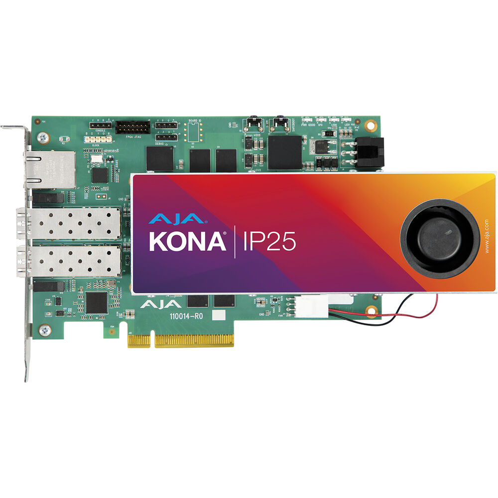 AJA Kona IP25 SMPTE ST 2110 Uncompressed IP I/O - Image 2
