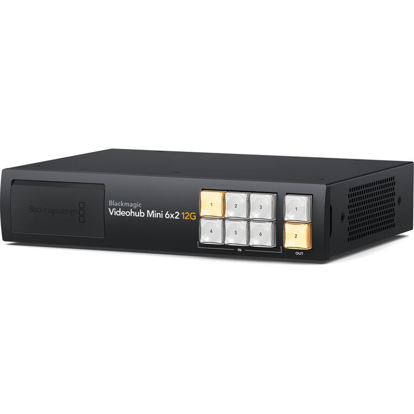 Blackmagic Videohub Mini 6X2 12G