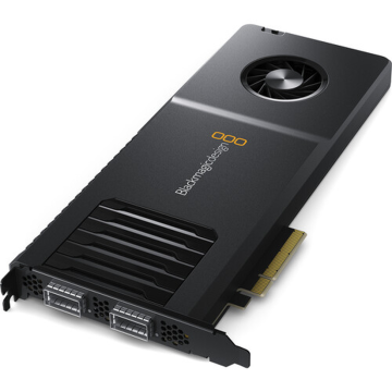 Blackmagic Design The Decklink IP 100G Supports 8 Simultaneous Channels of Ultra HD Capture and