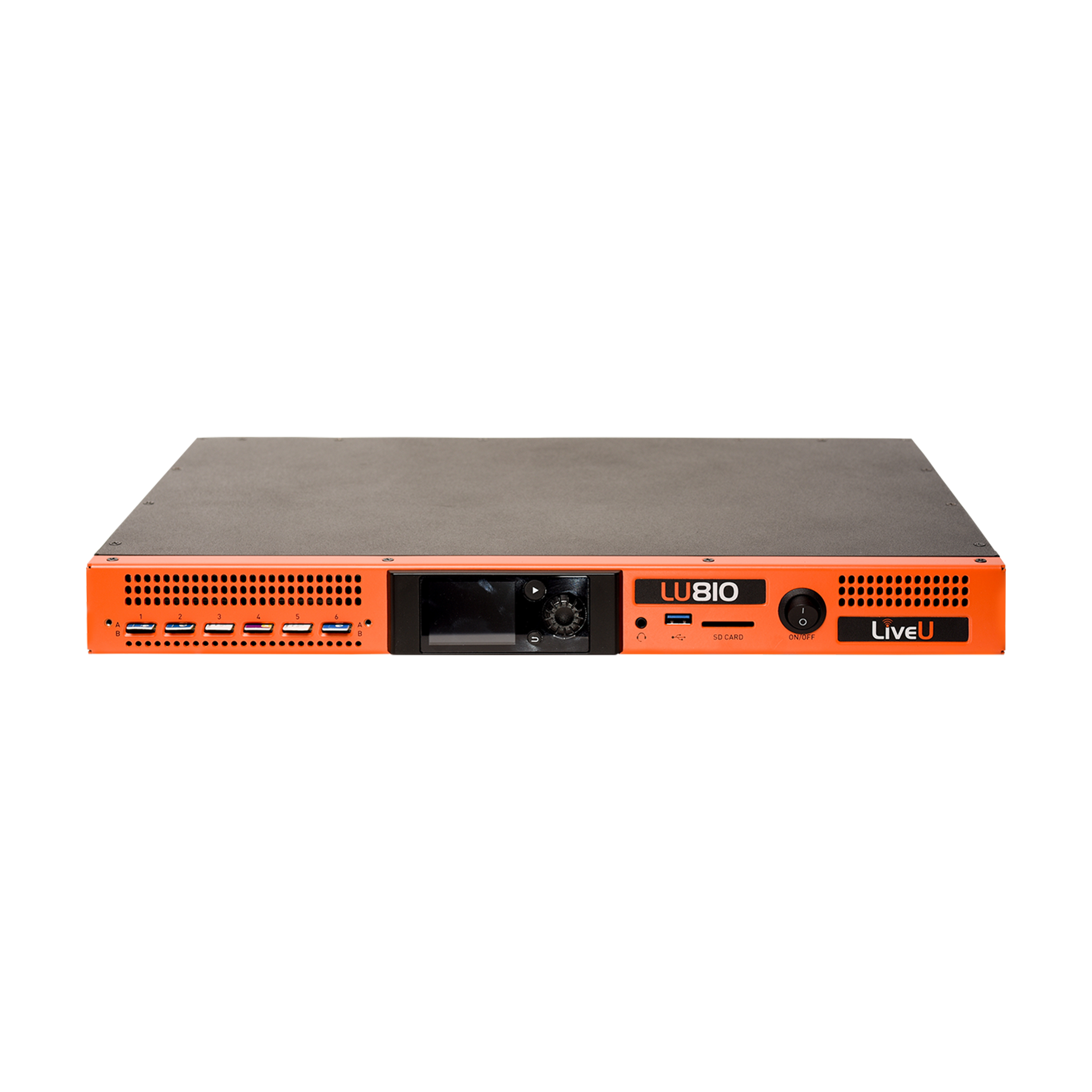 LiveU LU-810 HEVC 1U Rack-Mount Multi Camera Video Transmission Unit
