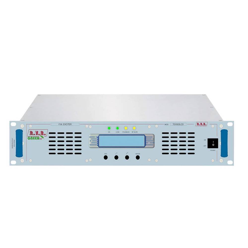 RVR TEX502LCD/S 500 W FM transmitter - Image 2