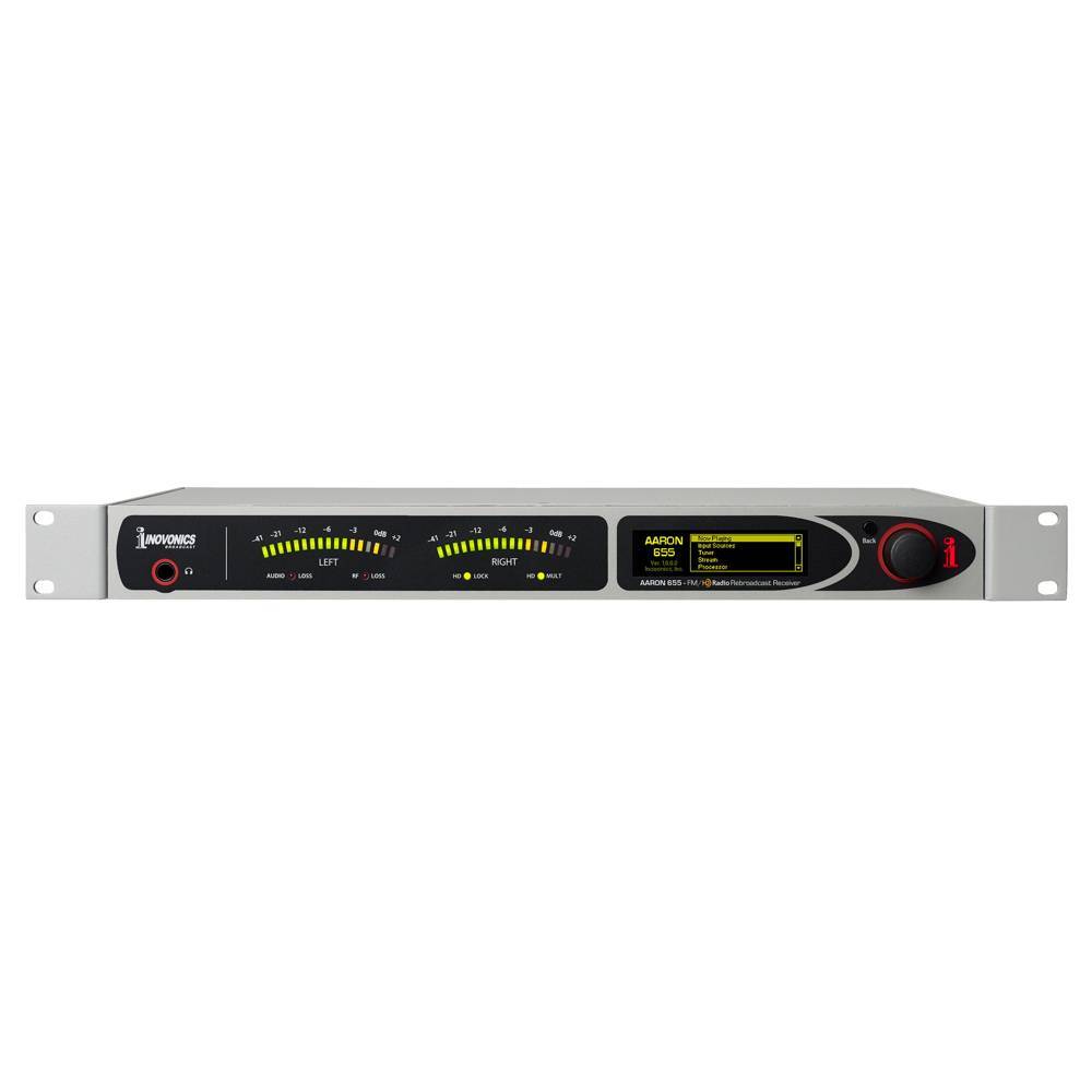 Inovonics INO-655 Aaron FM/HD RE-Broadcast Receiver: SDR-Based – FM & HD 1-8