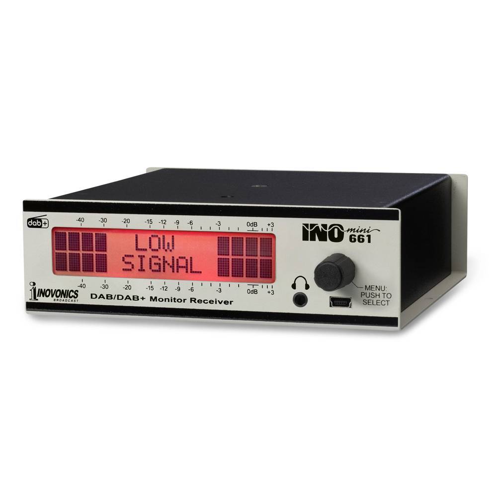 Inovonics 661 Inomini Dab+ Broadcast Monitor – Receiver: Adjustable L/R - Image 2