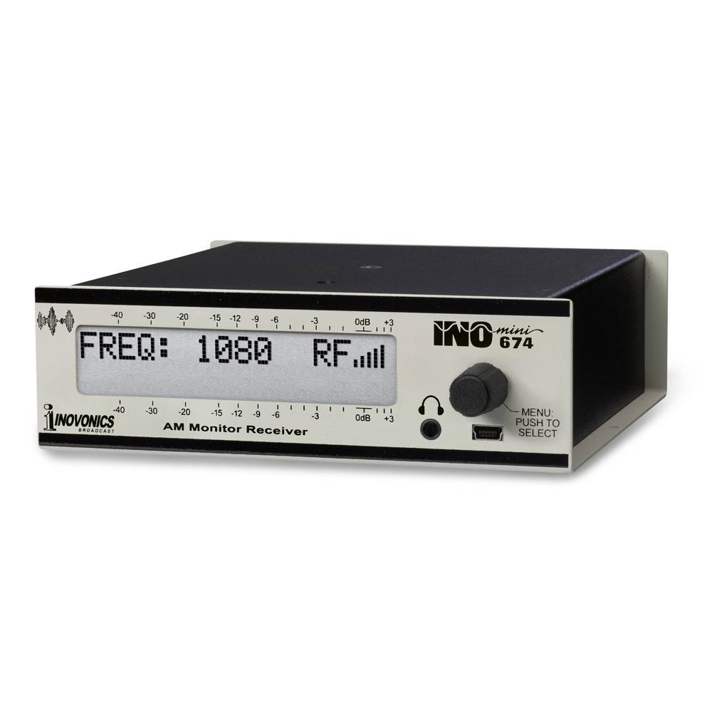 Inovonics 674 Inomini AM Broadcast Monitor – Receiver: Adjustable L/R Analog - Image 2