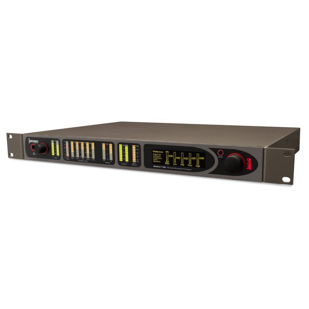 Inovonics 719N David IV FM/HD Radio Broadcast Processor Processor - Image 2