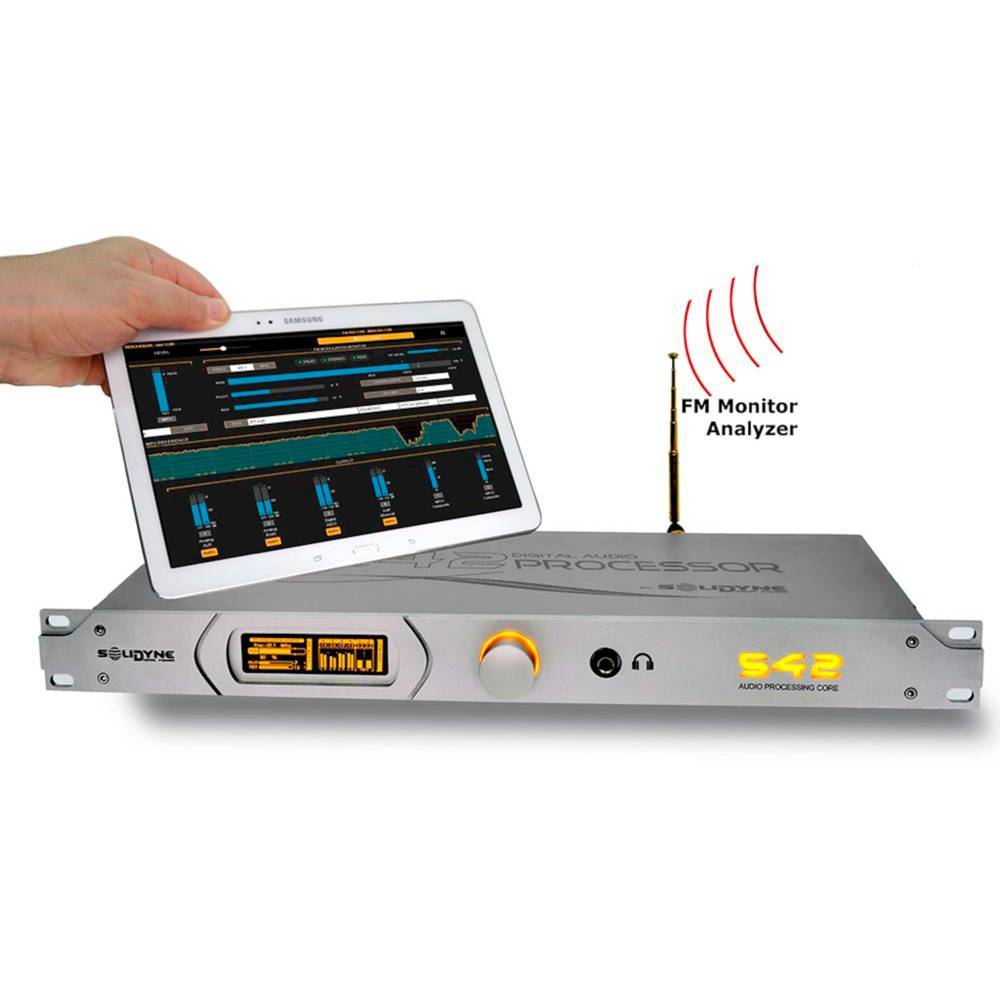 Solidyne 542APC-AoIP Digital Universal DSP Audio Processor