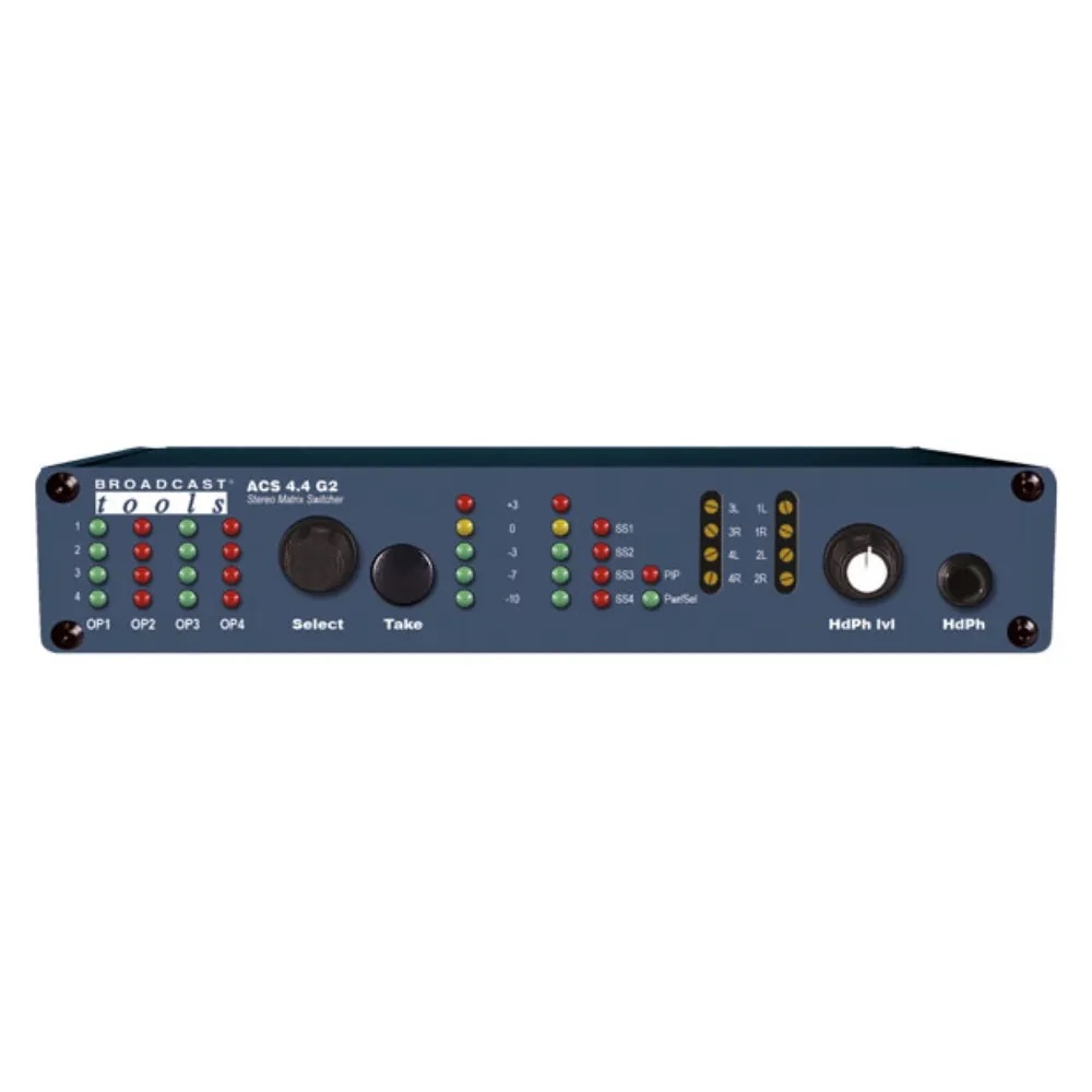 Broadcast Tools 4X4 Stereo Audio Matrix Switcher - Image 2