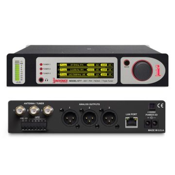 Inovonics 677 EAS Triple Tuner for AM/FM/Noaa Receivers