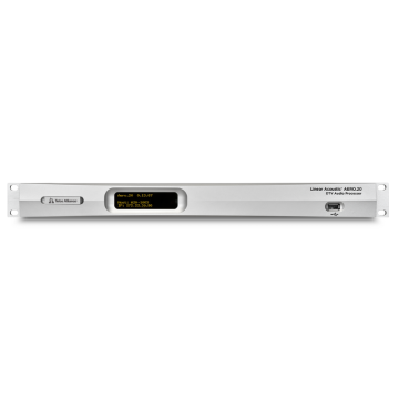 Linear Acoustic AERO.20 Is a 1RU Loudness Management Platform for PCM Audio
