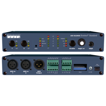 Broadcast Tools BT-AES-Silence-Sentinel-Standard AES/EBU Digital Audio